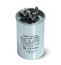 CONDENSATORE CONDIZ. 25+1,5MF 450V  