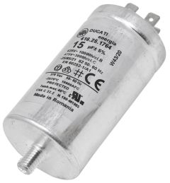 CONDENSATORE 15uf IN METALLO PER DRYER