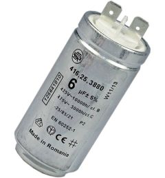 CONDENSATORE METALLICO 6UF 