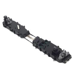 INTERFACCIA A MANOPOLE + LED (NERO)