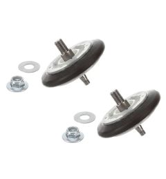 KIT RUOTA PULEGGIA 2PZ CON VITE FISSAGGIO
