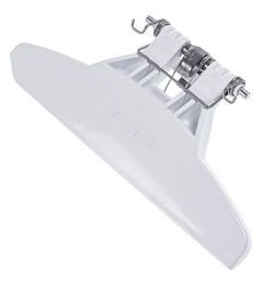 MANIGLIA OBLÒ, BIANCO CON GANCIO 