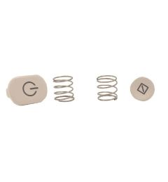 TASTI BIANCHI ON-OFF/RESET INC. LBE KIT CARICA ALTO
