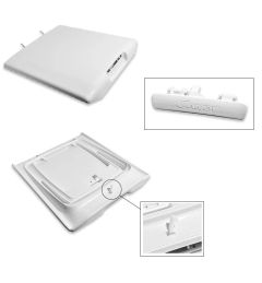 KIT COPERCHIO BIANCO CON MANIGLIA