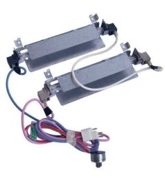  RESISTENZA DOPPIA CON TERMOFUSIBILI LUNGHEZZA 23,5cm.