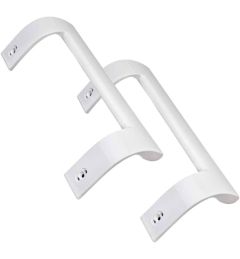 KIT 2 MANIGLIE BIANCHE FRIGO E CONGELATORE