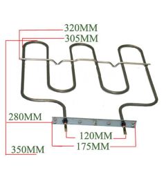 RESISTENZA INFERIORE 1500W 