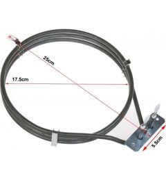 RESISTENZA ELETTRICA ANULARE 2500W Diam.17,5