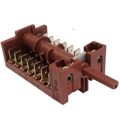 COMMUTATORE FORNO POSIZIONI 5+0 - AMP.15 - FASTON 14 GOTTAK 860611
