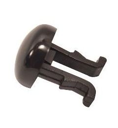 PULSANTE ACCENSIONE NERO P60-90 FRONTALE